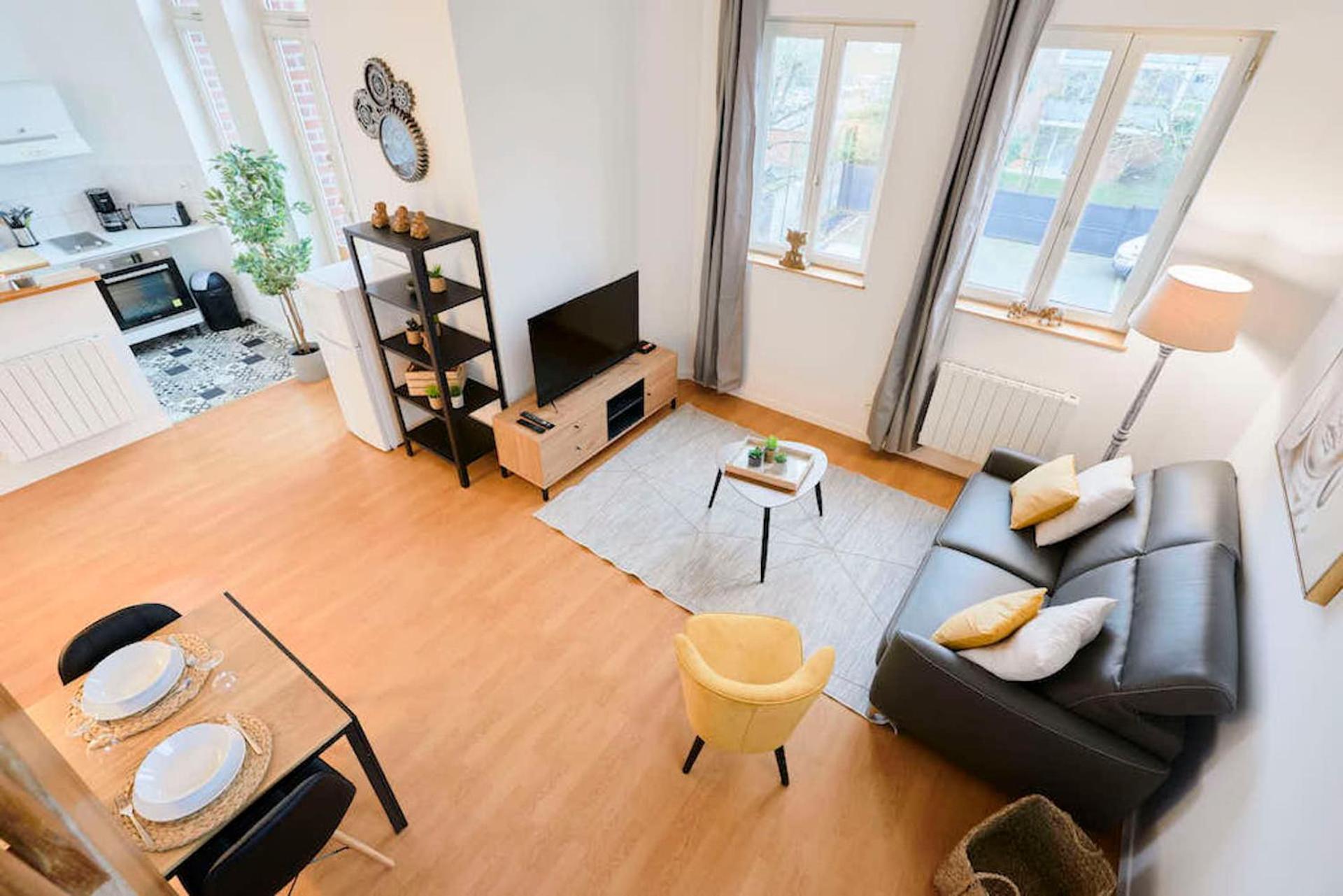 Апартаменты Locationstourcoing - Le Duplex Экстерьер фото