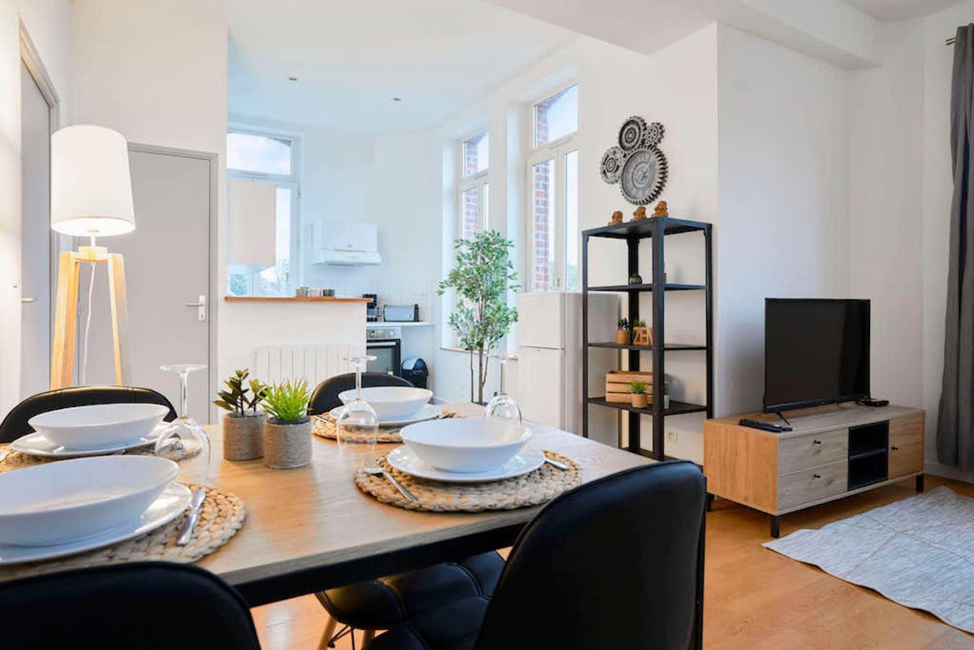 Апартаменты Locationstourcoing - Le Duplex Экстерьер фото