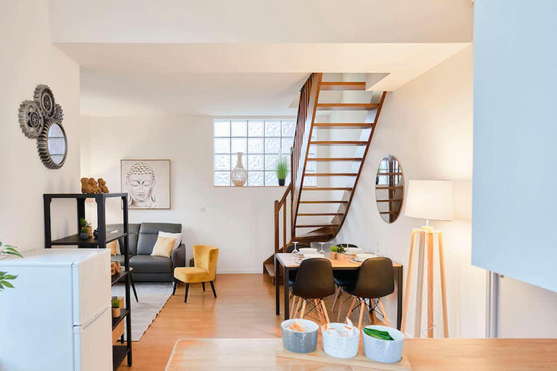 Апартаменты Locationstourcoing - Le Duplex Экстерьер фото